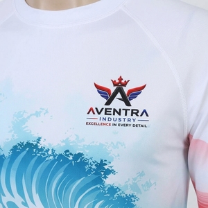 Quick Dry Long Sleeve Athletic Wear Breathable Men Rash Guard Performance Sports <b>Shirt</b> for Surfing <b>Swimming</b> Fitness Training - Product Image 3