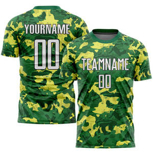 Fabricante de camisetas de fútbol personalizadas Unisex para adultos, uniformes de fútbol de secado rápido, nombres y números, ropa deportiva transpirable de alta calidad - Product Image 3
