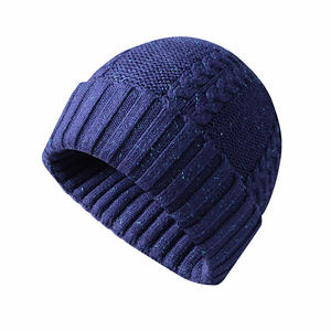 Low MOQ Jacquard Personalized <b>beanies</b> soft warm cuffed knit winter hats trendy <b>streetwear</b> <b>beanies</b> - Product Image 1