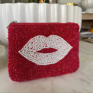 Bolso de Mano Tipo Clutch Bordado a Mano para Mujer, Estilo Moderno, Diseño Étnico Indio con Cuentas, Monedero con Cuentas Hecho a Mano - Product Image 1