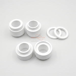 Rondelle en céramique de nitrure de bore H-BN usinée sur mesure, résistante aux chocs thermiques - Product Image 1