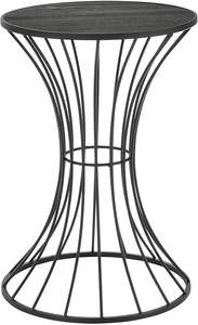 Mesa de centro de aluminio de alta calidad para exteriores, mesa auxiliar moderna más exigente, mesa de centro redonda contemporánea - Product Image 3