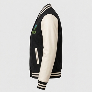 Chaqueta Varsity para Mujer, Diseño 2026, Cómoda, Transpirable, de Secado Rápido, con Logotipo Personalizado Tejido, Superventas - Product Image 5