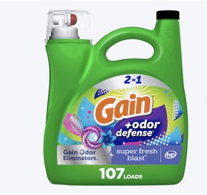 Gain Original HE <b>Laundry</b> <b>Detergent</b> 107 Loads 154 -fl oz - Product Image 2
