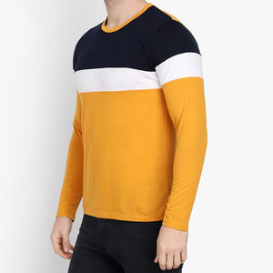 2025 alta calidad personalizada al por mayor hombres Camiseta de manga larga Camisetas de manga larga 100% algodón camiseta para hombres ajuste suelto impreso - Product Image 3