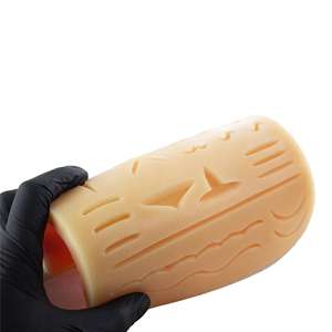 Barishan 18x18 cm 7 mm Traumatic <b>Silicone</b> Suture Pad Medical Surgical Wound Training <b>Mat</b> Scientifically Designed Wound Care - Product Image 3