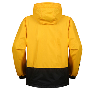 แจ็คเก็ตกันลมสำหรับผู้ชาย, เสื้อแจ็คเก็ตกันลมกันน้ำมีฮู้ดปรับแต่งโลโก้ได้เสื้อแจ็คเก็ตขนแกะลำลองสำหรับฤดูใบไม้ผลิ - Product Image 2