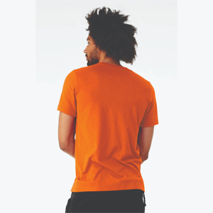 Camiseta de manga larga ajustada para hombre, ropa de calle, dobladillo curvo de palangre OEM, 93% Algodón ligero, 7% elastano, camiseta de gimnasio personalizada - Product Image 3