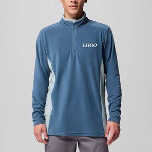 Sudadera para Hombre de Fábrica, Material de Algodón/Poliéster, Logotipo Personalizado, Mangas Completas, Diseño de Cuello Alto, Corte Holgado Informal - Product Image 1