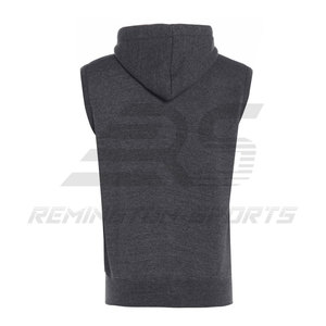 เสื้อฮู้ดแขนสั้นสำหรับผู้ชายเสื้อลำลองแขนสั้นระบายอากาศได้ดี - Product Image 3