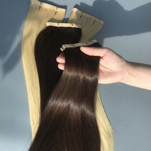 Extensiones de cabello a precio barato con brillo completo, Cinta Larga en extensiones, trama de piel, cinta de tira larga en cabello humano - Product Image 5