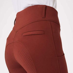 Pantalon de cavalier professionnel avec patchs au genou en silicone Jodhpur et culotte coupe extensible vêtements d'équitation - Product Image 4