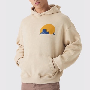 Sudadera con capucha holgada de calidad superior para hombre, Sudadera con capucha con logotipo personalizado de fabricante personalizado de gama alta para hombre - Product Image 2