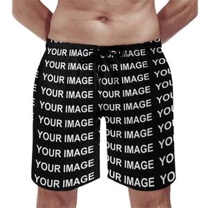 Pantalones cortos de pana de diseño moderno para hombre, bañadores de secado rápido de cintura media de talla grande con imagen personalizada y pantalones cortos para correr en la playa - Product Image 1