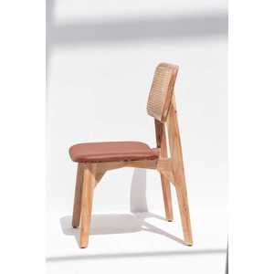Chaise de salle à manger en bois de manguier Wanda - Product Image 2