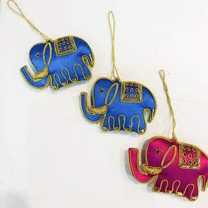 Hanging <b>Christmas</b> Ornament Handmade High Quality Beaded Plastic Bauble Sweet Holiday Decor for <b>Trees</b> - Product Image 3