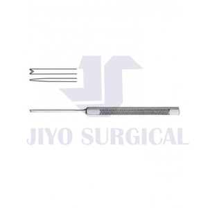 Osteótomo en Forma de V |   Cincel Quirúrgico para Hueso |   Instrumento de osteotomía ortopédica con certificación CE ISO - Product Image 4