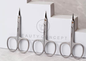 Ciseaux à ongles en acier inoxydable de haute qualité ciseaux à sourcils ciseaux professionnels ciseaux à coude couper les poils du nez outils de maquillage SS-10-3 - Product Image 2