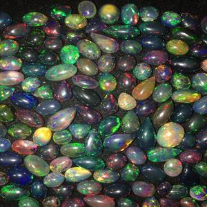 Ópalo negro natural, tiro AAA - Product Image 5