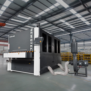 Newstec R-RD1600MM Industrial Metal Deburring Polishing Grinding Machine With Dust Collector - Product Image 2