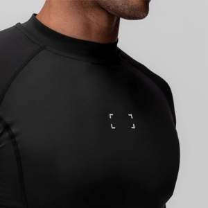 Moisture-Wicking Training <b>Shirt</b> for <b>Men</b> - Designed for Ultimate Breathability and Quick Drying During Sports - Product Image 4