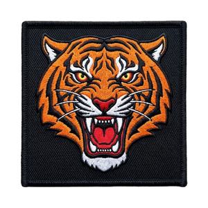 Parche de hierro personalizado Champ con logotipo rojo bordado de logro, insignia deportiva para ganadores, aplique para ropa urbana universitaria, venta al por mayor a granel - Product Image 2