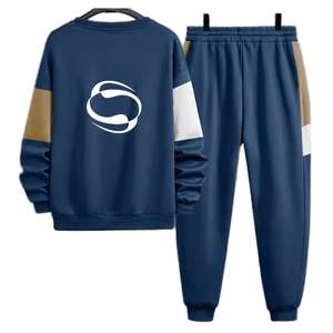 Chándales al por Mayor de Fábrica, Logotipo Personalizado, Chándales Deportivos de Felpa Técnica para Hombres, Adultos y Niños - Product Image 2