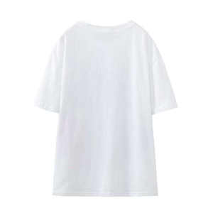 Camisetas de Mujer Nuevas a la Moda, las Más Populares, de Calidad, de Manga Corta, de Color Sólido, para Venta en Línea - Product Image 2