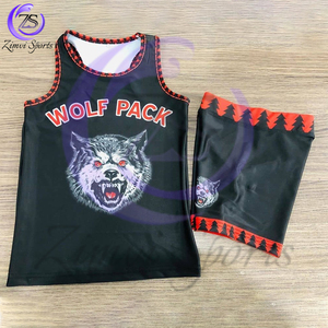 Tenue de sport confortable et colorée, uniforme de sport, ensemble de vêtements de sport, costume sur mesure, qualité supérieure, uniforme de basket-ball par Zimvi Sports - Product Image 1