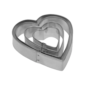 Cortadores de galletas de nuevo diseño, juego de cortadores de galletas de flores con corazón, estrella, molde redondo para pastel de galletas para niños, herramientas de pastelería y usos para hornear - Product Image 4