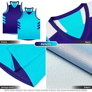 Blank Basketball Jersey Reversible Men's <b>Mesh</b> Athletic Sports Shirts Training Practice 100% Polyester Breathable Animal Winter - Product Image 4