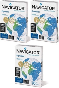 distributeur de papier Navigator | Papier Navigator Expression A4 90 g/m² Blanc - Ramette de 500 feuilles - Product Image 5
