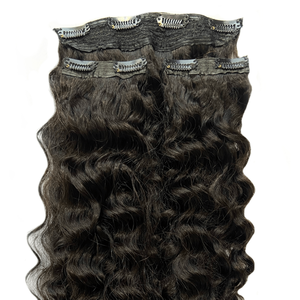 Ensemble de 3 clips volumisants et extensions de cheveux à clipser, extensions de cheveux 100% humains - Product Image 6