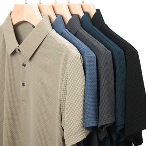 เสื้อโปโลสำหรับผู้ชายแบบแห้งเร็วเสื้อโปโลแบบสั่งทำลายเรียบสำหรับเสื้อโปโลมีลวดลายสีทึบมีตัวเลือกการพิมพ์ลายราคาไม่แพง - Product Image 6