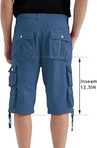 Último diseño de alta calidad 4 bolsillos algodón hecho superventas Unisex Joggers correr deportes verano entrenamiento hasta la rodilla pantalones cortos - Product Image 2