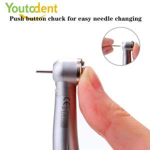 Youtodent Turbine dentaire LED haute vitesse à bouton-poussoir, alimentation électrique, 2 trous, outils de coupe à turbine à air, unité de mandrin pour <span class=keywords><strong>dents</strong></span> - Product Image 6