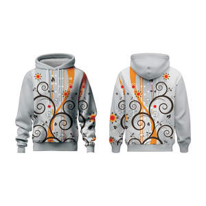 ชุดกีฬาผ้ายีนส์ของผู้หญิงเสื้อมีฮู้ดลำลองแขนเต็มรูปแบบพิมพ์ลายสัตว์แห้งเร็วฤดูร้อน - Product Image 1