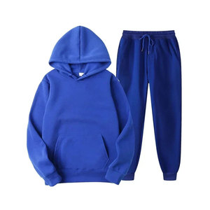 2025 chándales de alta calidad para hombre gimnasio algodón Terry Regular Fit sudaderas con capucha gimnasio deportes Jogging conjuntos para hombres - Product Image 5