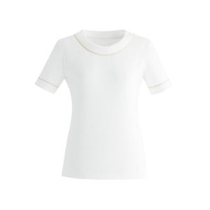 เสื้อคัตแอนด์ซอว์สีดำ รุ่น E-3121 (LL) สำหรับกางเกงขาสั้นและกางเกงรัดรูป - Product Image 2