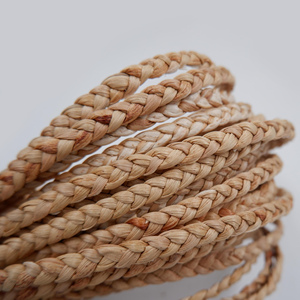 Corde en jacinthe d'eau torsadée en gros, excellent prix, ficelle séchée, matériaux de tissage artisanal, fournitures - Product Image 1