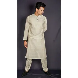 Bài hát của thiên nhiên dài kurta mát mẻ, sang trọng lấy cảm hứng từ trái đất cho sự thoải mái hàng ngày và phong cách vượt thời gian - Product Image 5