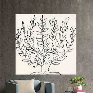 Impresión de árbol de Henri Matisse: obra de arte abstracta minimalista impresa en lienzo, enrollada en rollo. - Product Image 1