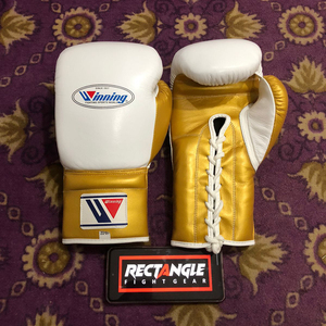 Gants de boxe de haute qualité, à lacets, professionnels, en cuir véritable, fabrication de qualité supérieure - Product Image 5