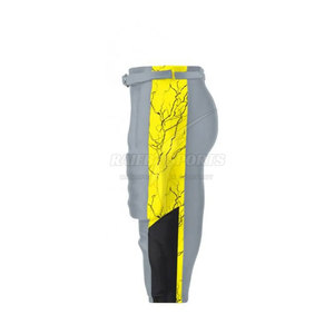 Tenue d'entraînement de football américain, best-seller, design personnalisé, respirante, grande taille, manches courtes - Product Image 4