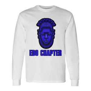 Camiseta Premium de Manga Larga con Diseño de la Máscara de la Reina Idia, Estilo Africano, para Camisetas Promocionales - Product Image 1