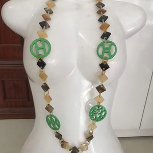 Collar de Cuerno de Búfalo Natural, Joyería de Moda para Decoración del Hogar, Estilo Animal Pulido, Venta al por Mayor - Product Image 1