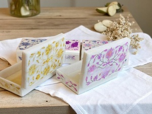 Indian Supplier Handmade Marble Jewelry <b>Box</b> Stylish and Functional for Gifting or Daily Use Available at Competitive Price - Product Image 6