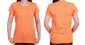 T-shirt uni pour femme - Product Image 6