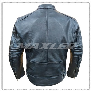 Blouson en cuir pour moto, vêtements de moto pour homme, vêtements de motocross, combinaison de course, vêtements de moto, blouson en cuir de locomotive - Product Image 4