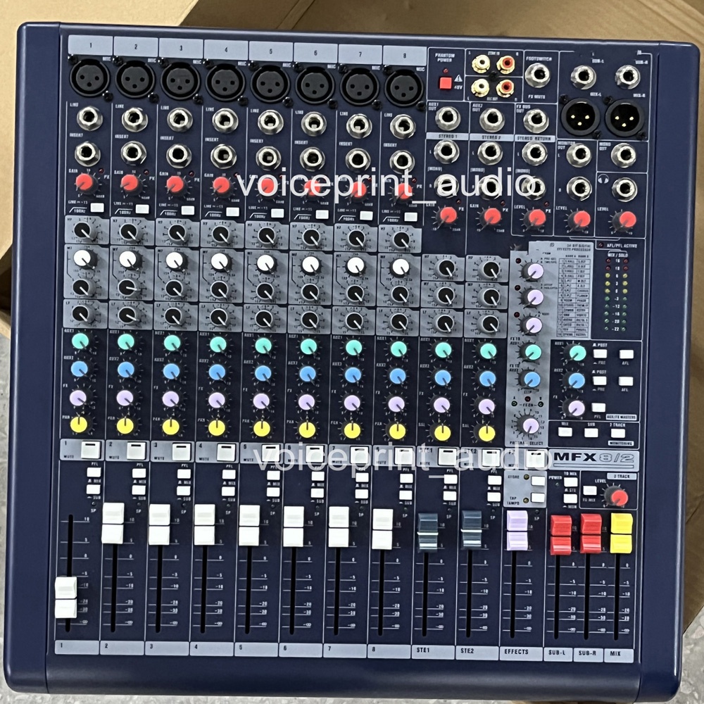 MFX8/2 Small Audio Mini Mixer Console - Professional Sound